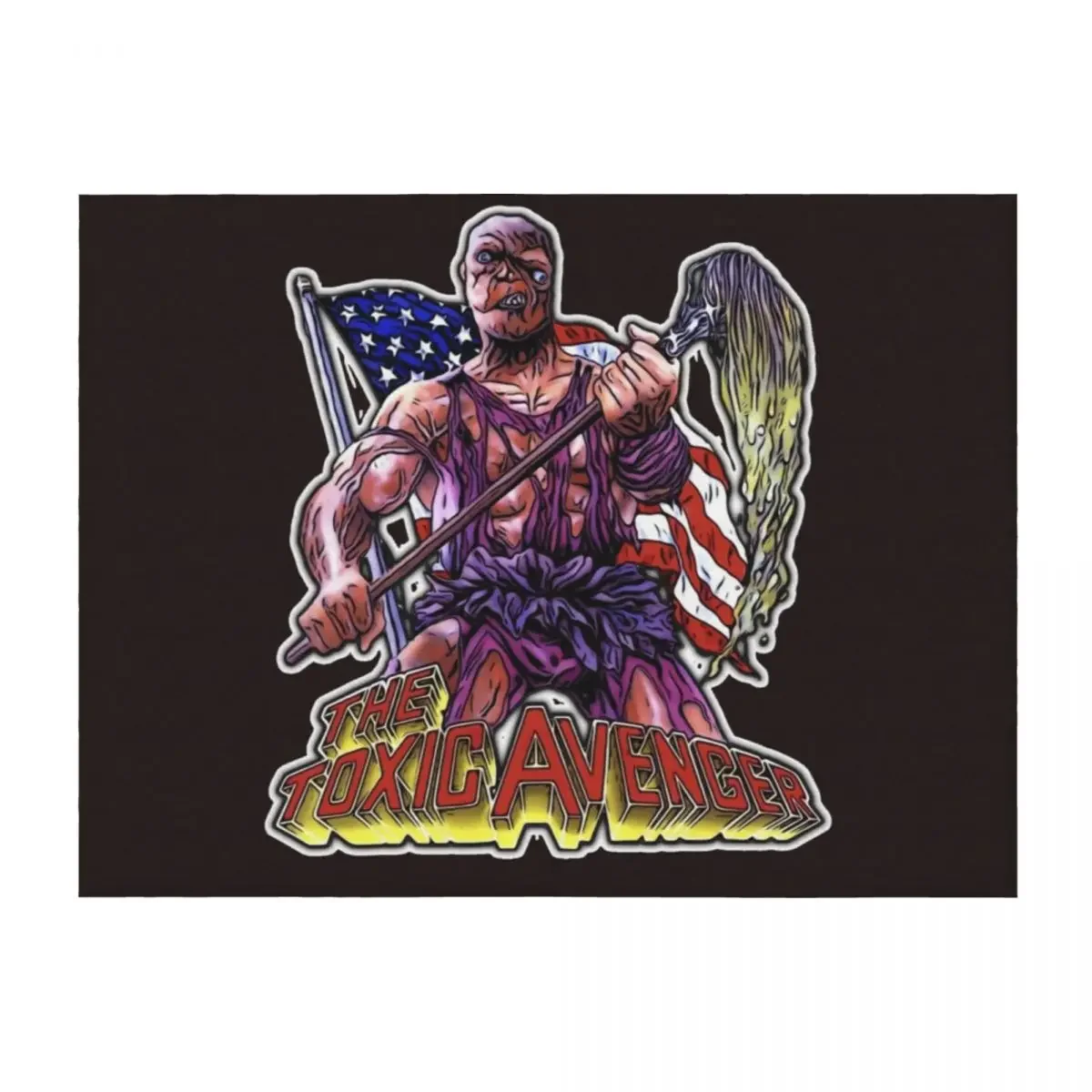 

The Toxic Avenger Classic T-Shirt Throw Blanket sofa bed Giant Sofa Luxury Thicken For Baby Blankets