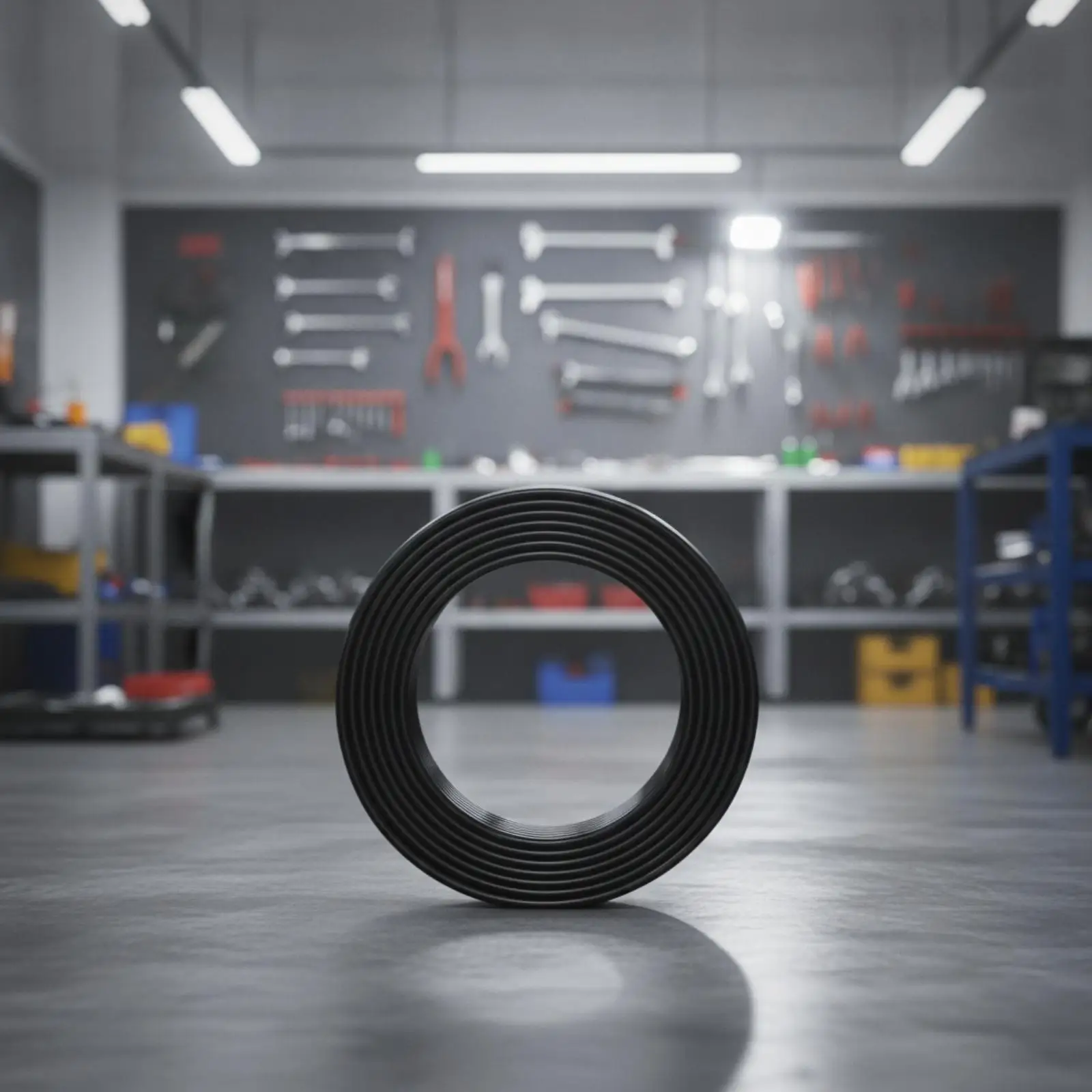 PU Pneumatic Hose Flexible Coiled Pneumatic Hose Oil-Resistant for Factory Maintenance Workers, DIY Enthusiasts, Garages,