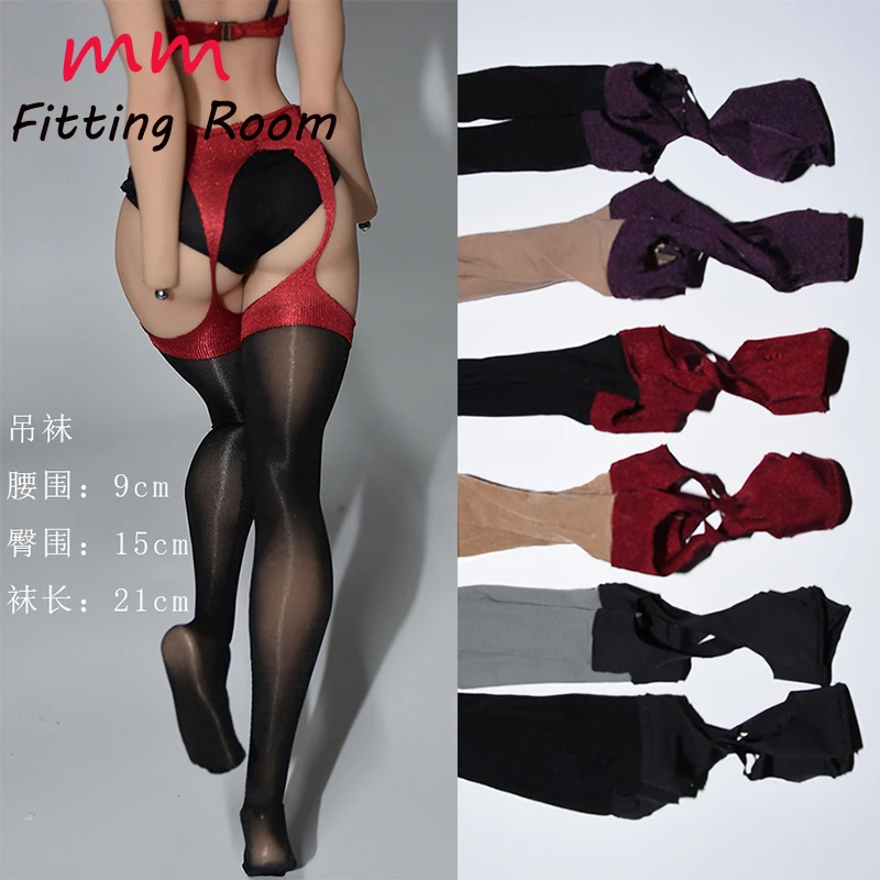 Skarpetki do zawieszenia dla figurki TBLeague JIAOU w skali 1/6, pasujące na figurki o wysokości 12 cali.