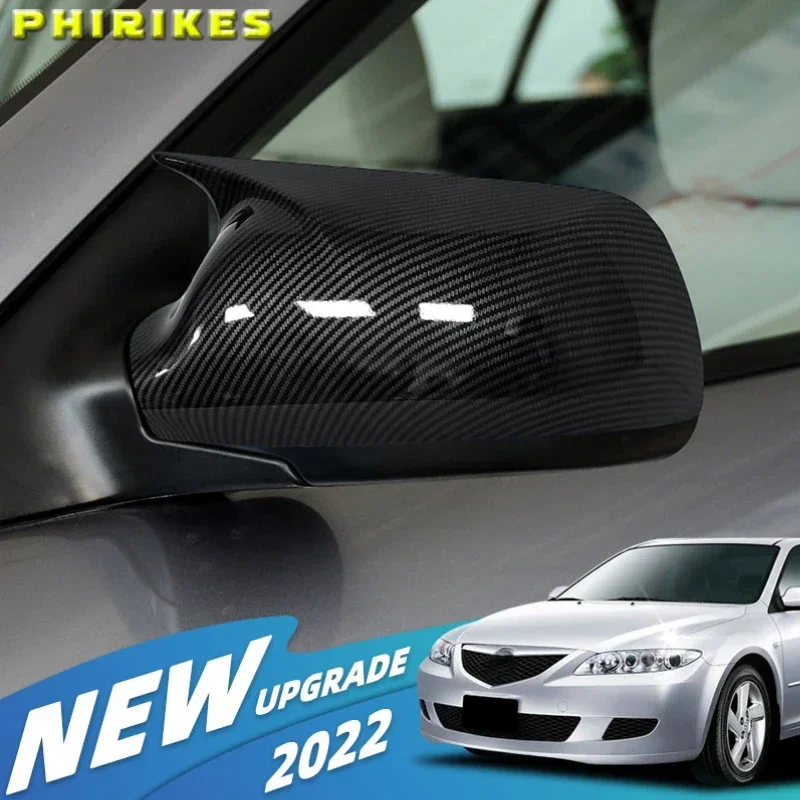 

For Mazda 6 Atenza GG 2003 2004 2005 2006 2007 2008 Rearview Mirro Cap Door Outside Mirror Cover Shell Wing Side Mirror Housing