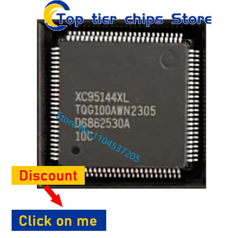 

5PCS~20PCS/LOT XC95144XL-10TQG100C XC95144XL-TQG100 XC95144XL-10TQ100C XC95144XL TQG100C QFP-100