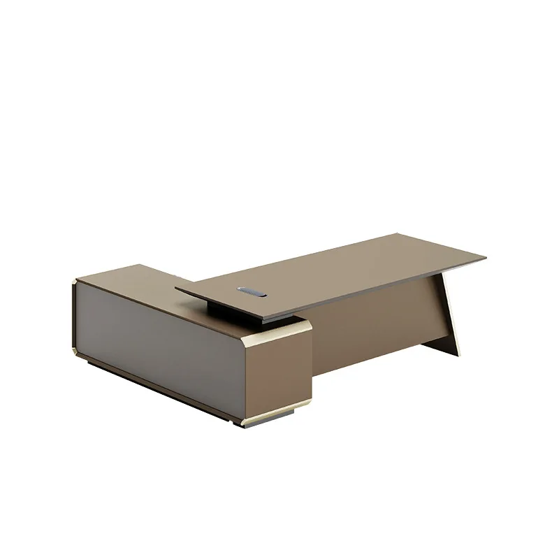 

Стол руководителя класса люкс и комплект стульев. Офисный стол для руководителя среднего звена. Мебель для кабинета генерального директора.