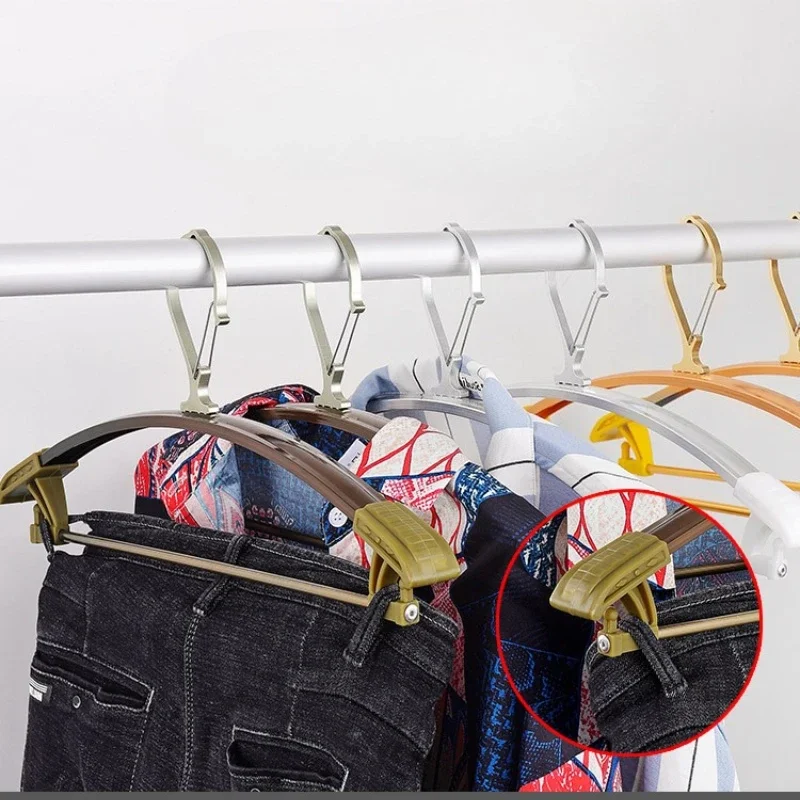 3.6CM Wide-Shoulder Windproof Clothes Hanger No Trace Non-Slip Hangers for Sweaters Suits Heavy-duty Durable Clothing Organizer