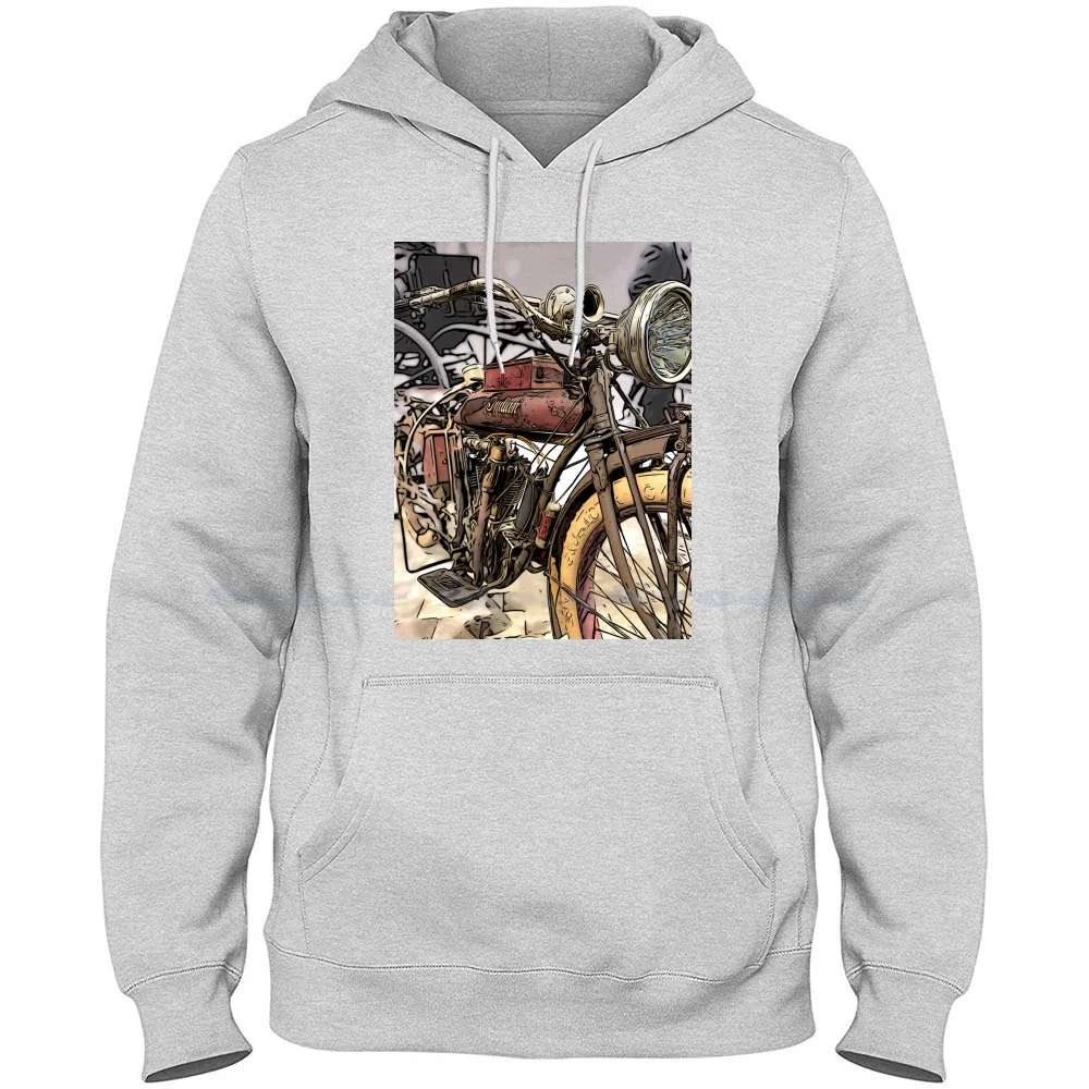 Classic Vintage 100% Cotton Hoodie Classic Car Classic Motorcar Mancave Man Cave Automotive Art Abstract Art Sloss Furnace