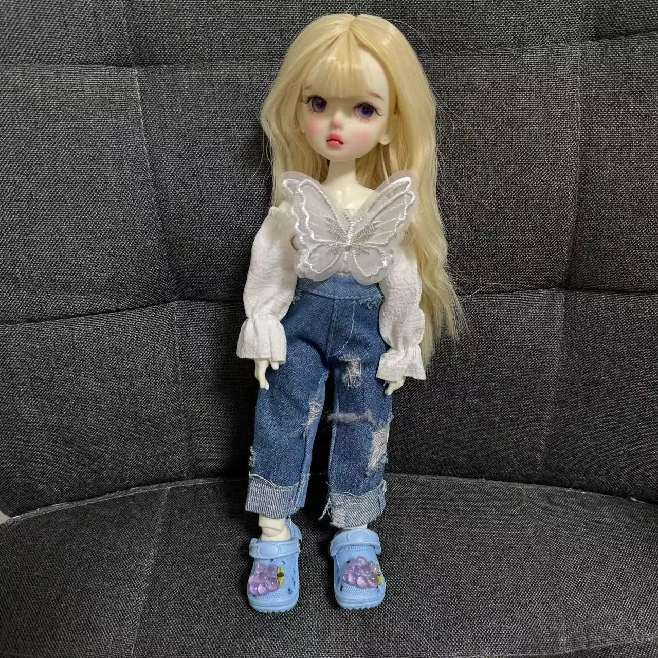 1 Paar Mode 30 cm Pop Schoenen Slippers 1/6 Bjd Pop Schoenen Accessoires