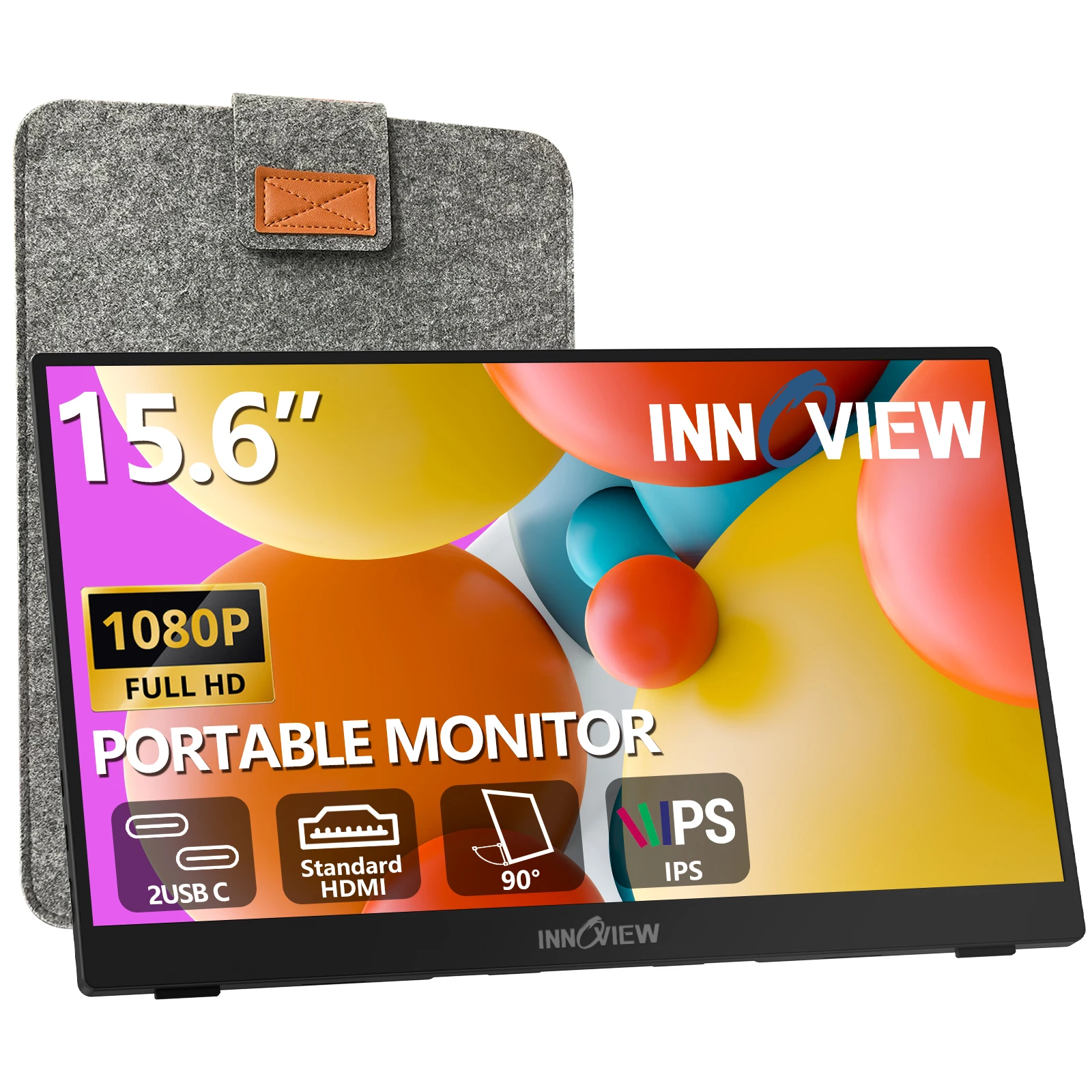 InnoView Portable Monitor 15.6