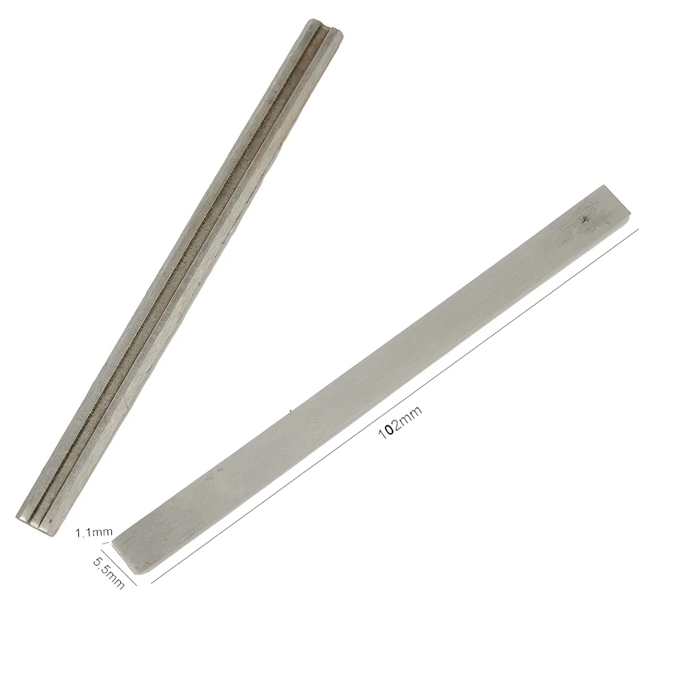 Blades Planer Blades Reversible 102 X 5.5 X 1.1mm For Cutting Woods Ply-wood Board ATLAS-COPCO EH102 HB750 HBE800