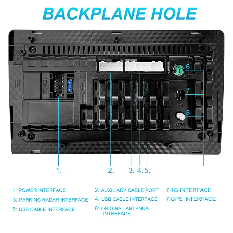 VIP UI Design Android Car Audio System Manufacturers مع مشغل 7 "9" 10.1 "شاشة تعمل باللمس مروحة تبريد مزدوجة Din 2 جيجابايت 32 جيجابايت #5