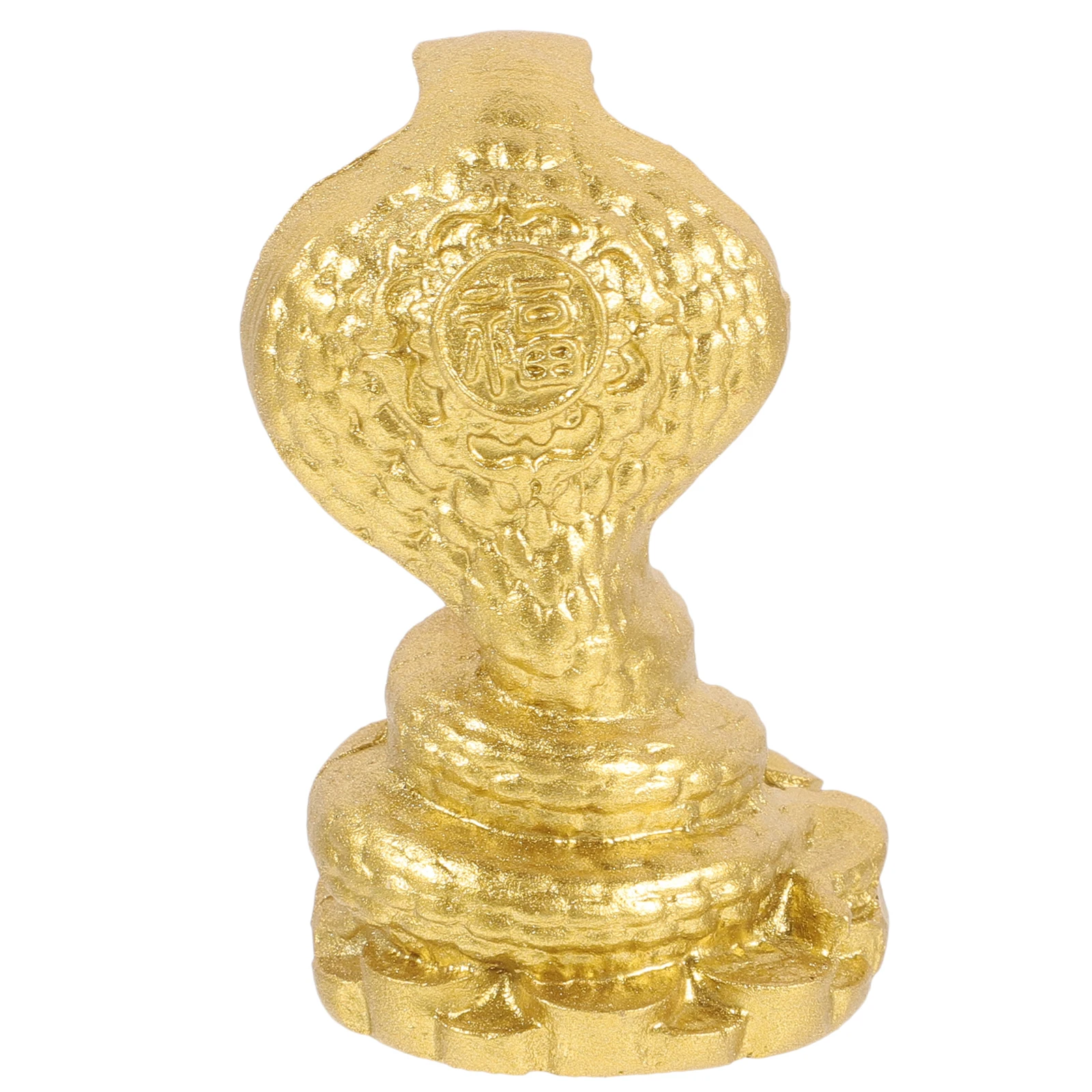 

Cobra Ornaments Resin Snake Statue Small Figurine Compact Size Desk Decor Exquisite Animal Decoration Home Supplies