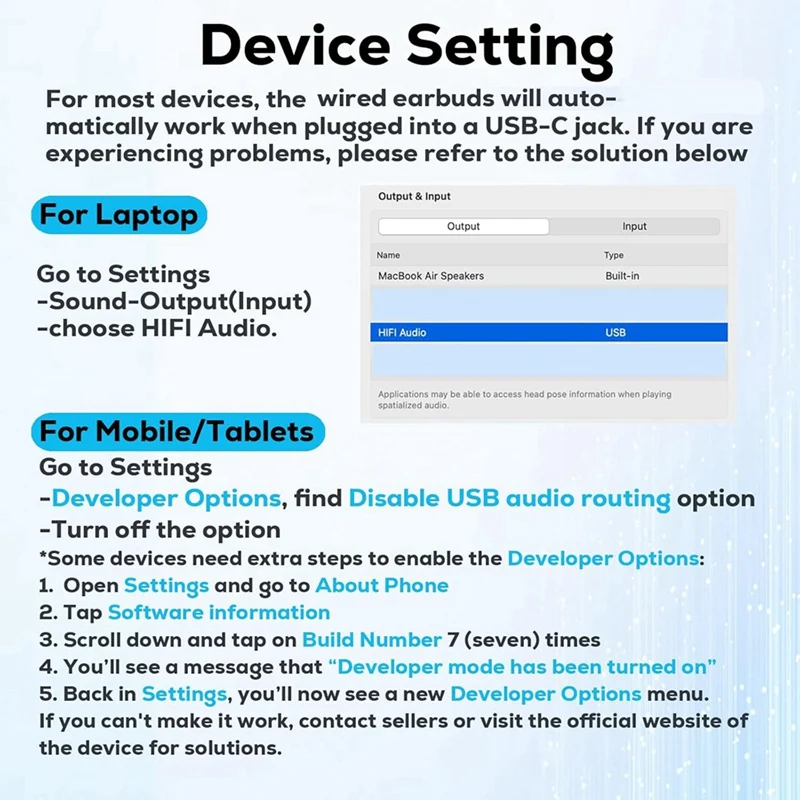 USB C Headphones Magnetic Wired Earbuds With Microphone, In-Ear Earphones For Iphone 15 Pro Plus Max/Samsung Galaxy S24