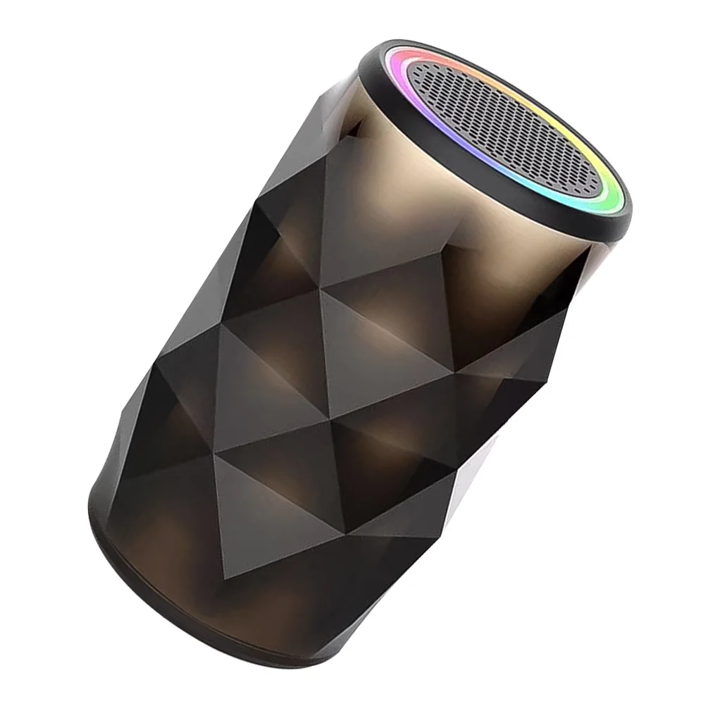 

1Pcs Mini LED Wireless Speaker Box Creative Home Car Desktop Sound Box Wireless Playback Stereo Channel 10m Connection Distance