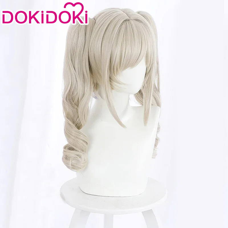 IN STOCK Barbara Wig Cosplay Game Genshin Impact Cosplay DokiDoki Barbara Wig Women Cute Long Hair Barbara Wig Free Wig Cap