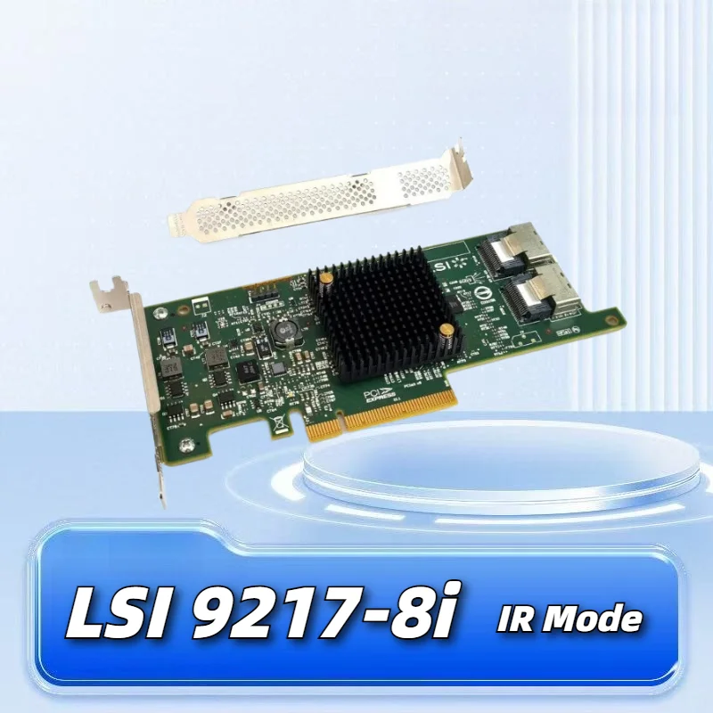 

LSI SAS 9217-8i SAS2308_IR 6Gb PCIE HBA Card IR Mode, Pass-Through Card, Array Card
