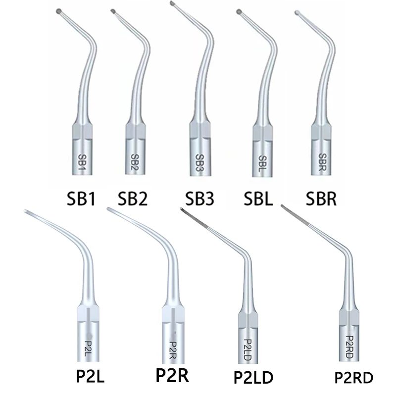 Denspay Dental Ultrasonic Scaler Tips For EMS Woodpecker DTE Satelec Periodontics Endodontics G1 G2 G3 P1 P2 P3 E1 E2 E3 Tool