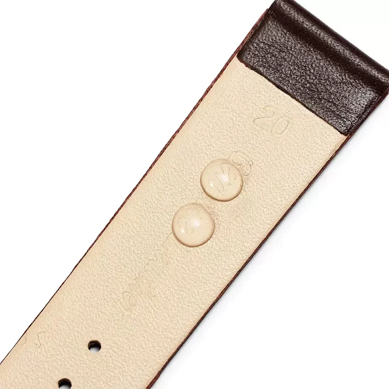 Cowhide watch band genuine leather 18mm 20mm 22mm thin smooth watch strap belt Suitable for DW watches galaxy watch gear s3