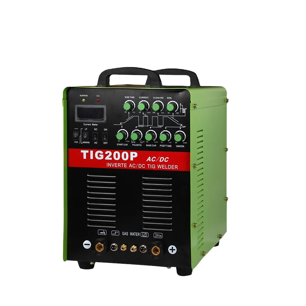 2025 Hot Sale Inverter AC DC Pulse Tig Welder 200P Aluminum Welding Machine