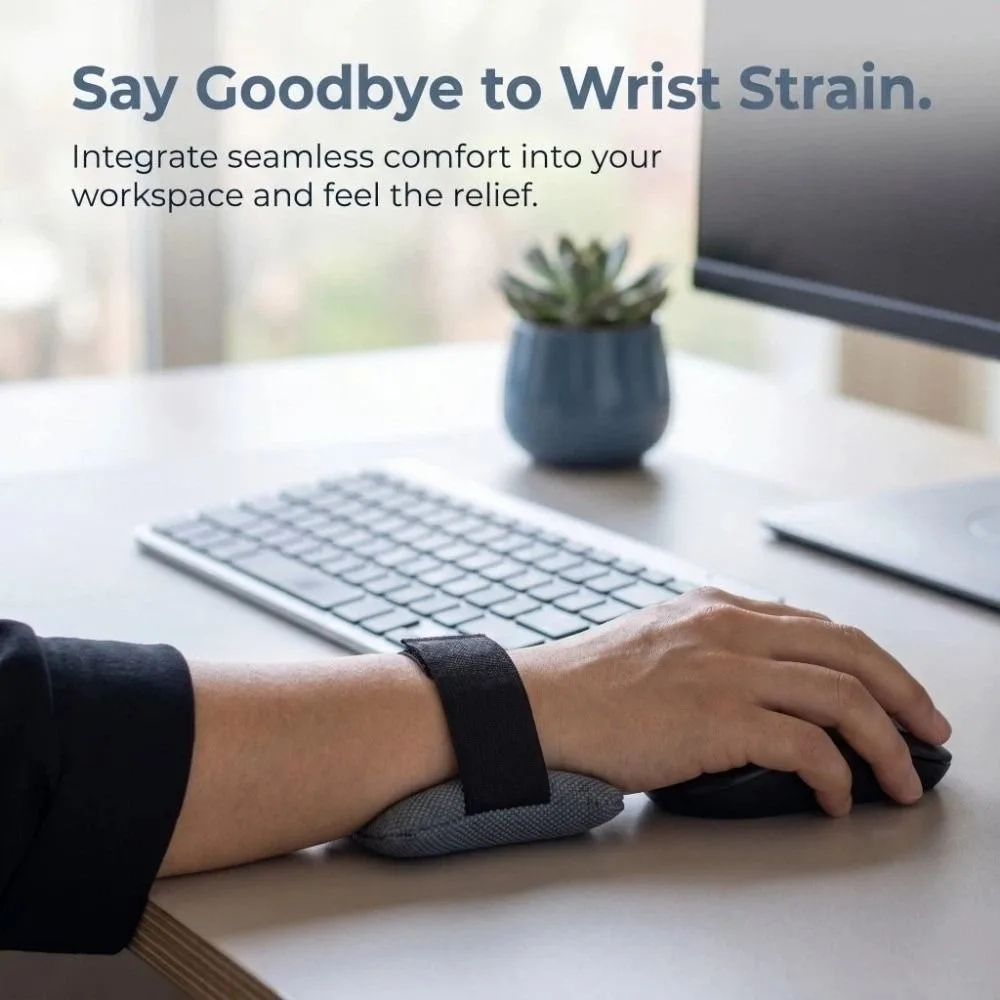 Adjustable Wrist Pillow Anti-Friction Cushion Soft Hand Rest Wrist Support Pad Breathable Ergonomic Mouse Wrist Rest Pad