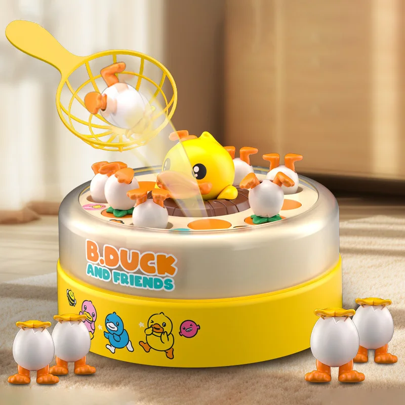 Duck Jumping Board Game Crazy Kid Montessori Launch Duck Frog Toys for Boys and Girls Focus Training Family Game Birthday Gift