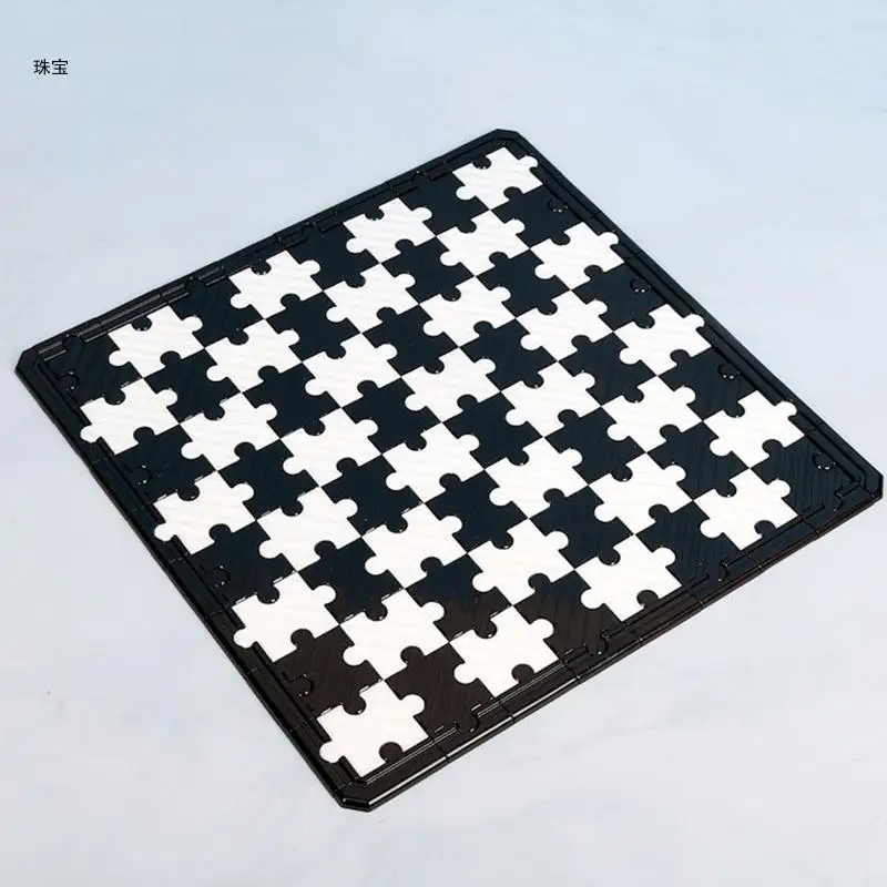 3D Chess Silicone Resin Mold Checkers Board Crystal Epoxy Resin for Diy Resin Mold Crafts Making Family Party Game