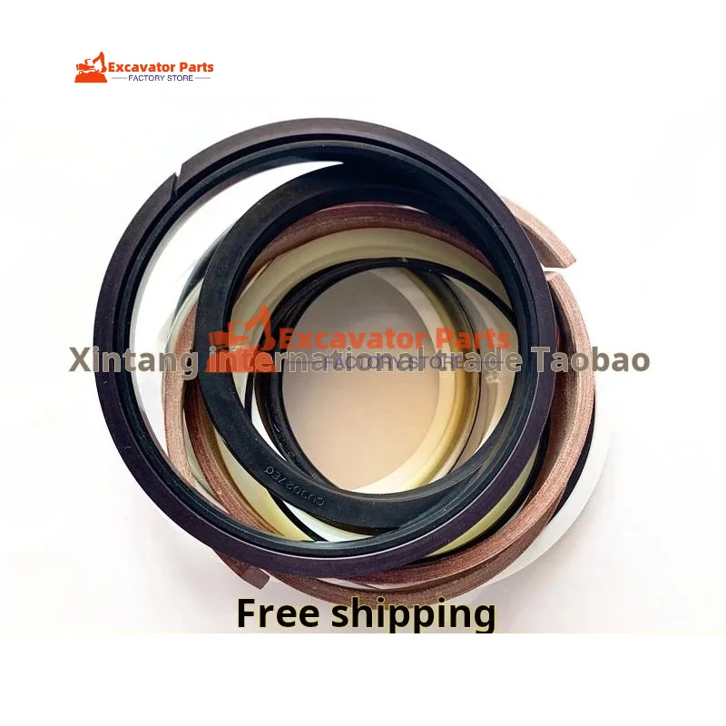 For KX SK60 75 250 260 350-5-6E-8 Super 8 Bucket Lrg Med & Sm Arm Cylinder Oil Sealing Repair Kit Excavator Parts