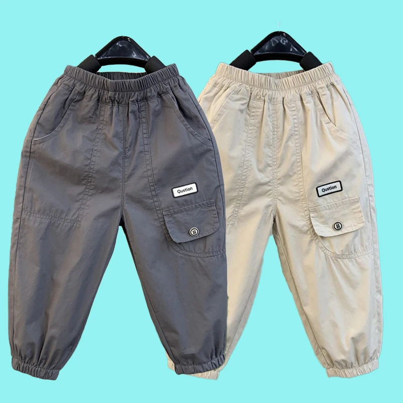 New Spring Autumn Boys Trousers Comfortable Sport Pants For…
