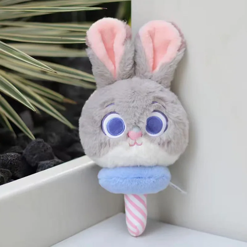 2025 ديزني حقيقية Zootopia لطيف الحيوانات المحشوة أفخم جودي نيك الثعلب الخطمي سلسلة أفخم دمية هدية #2