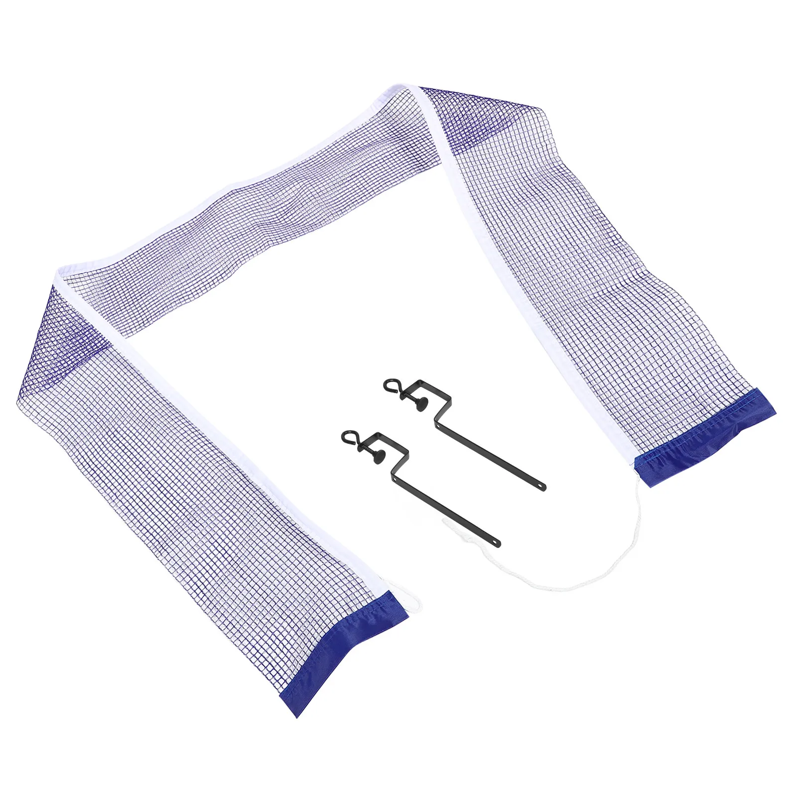 

Retractable Table Tennis Net with Metal Posts Portable Pingpong Net for Any Table Practice Training Equipment for