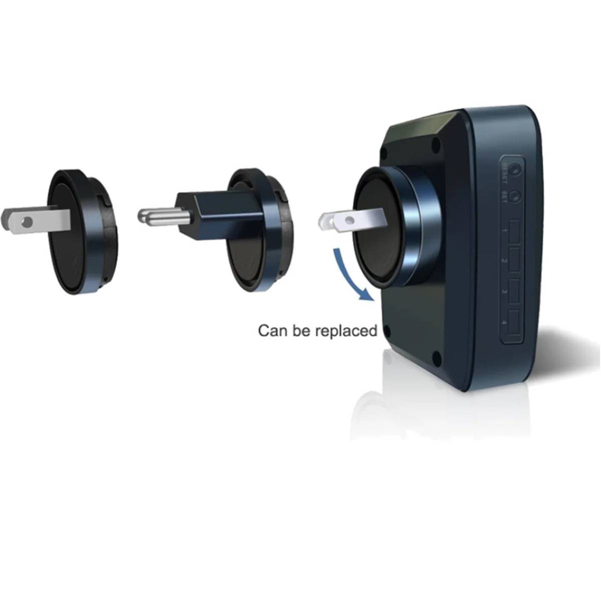 ใหม่ WiFi 287MHz-868MHz WiFi to RF Converter Rolling รหัสโรงรถประตูรีโมทคอนโทรล EU Plug