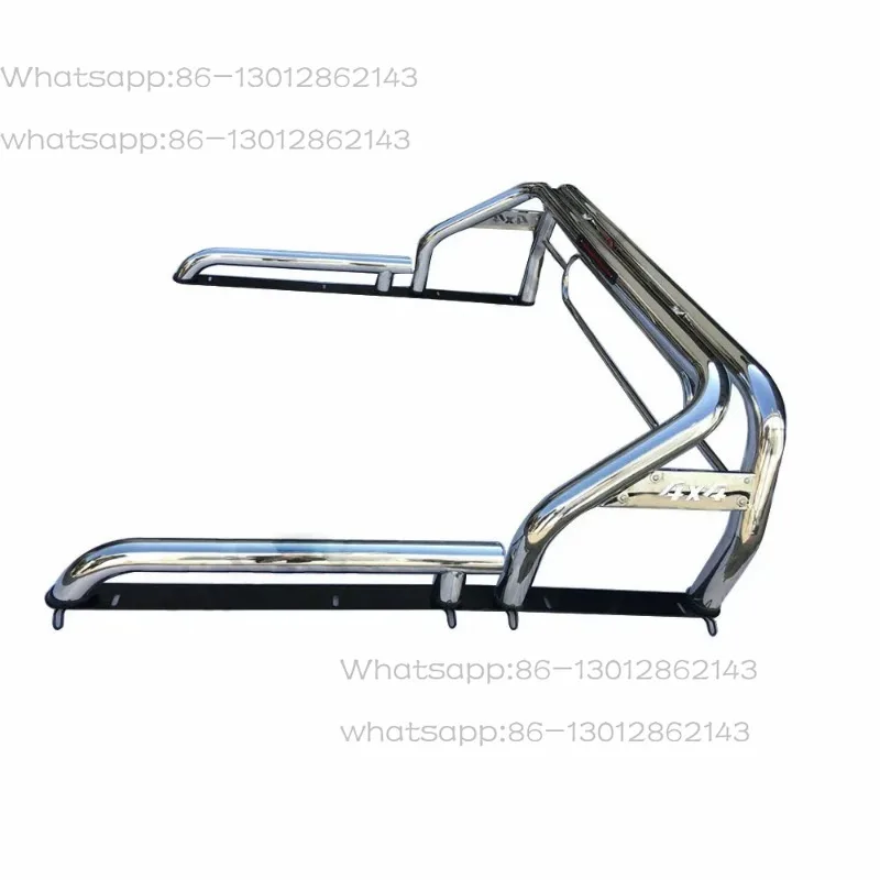 L200  NP300 D40 D22 Isuzu Stainless Steel Frame Anti-Roll Gantry Exterior Accessories for Tac Vehicles