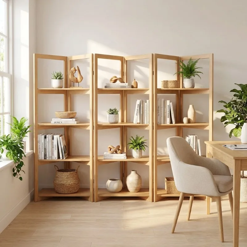 Shelf Living Room Office Partition Bookcase Shelf