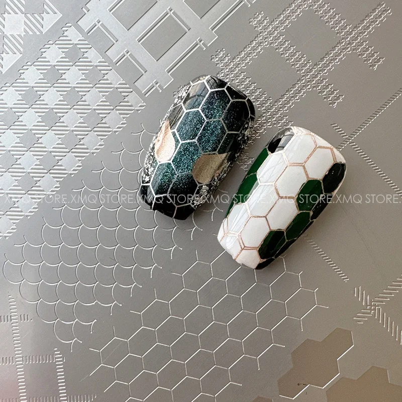 NAIL ART STAMPING PLATES CHECK TEMPLATES FLOWERS IMAGEPLATE