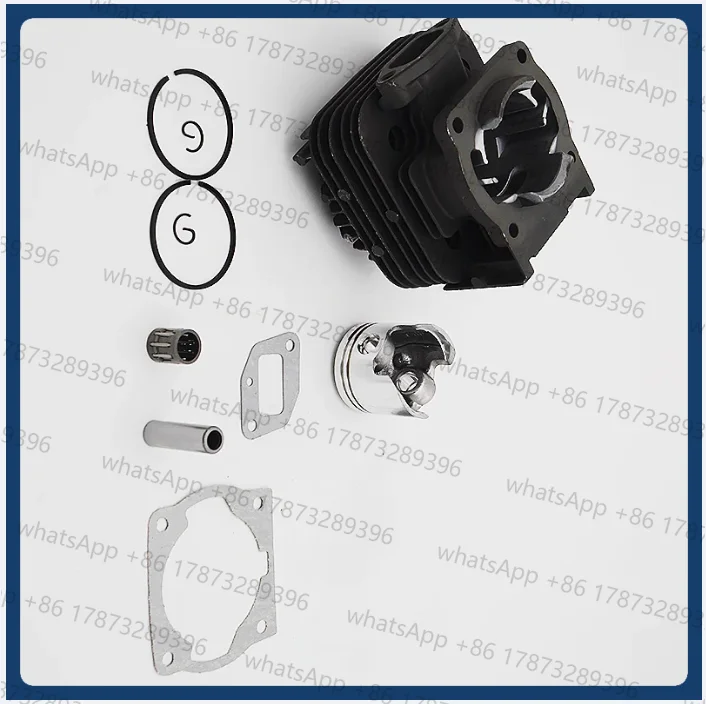 RBC 52SB Cylinder piston ring pin Needle Roller Gasket kit 44mm For RYOBI RBC52SB RBC-52SB 50CC Lawn Mower Replacement Parts