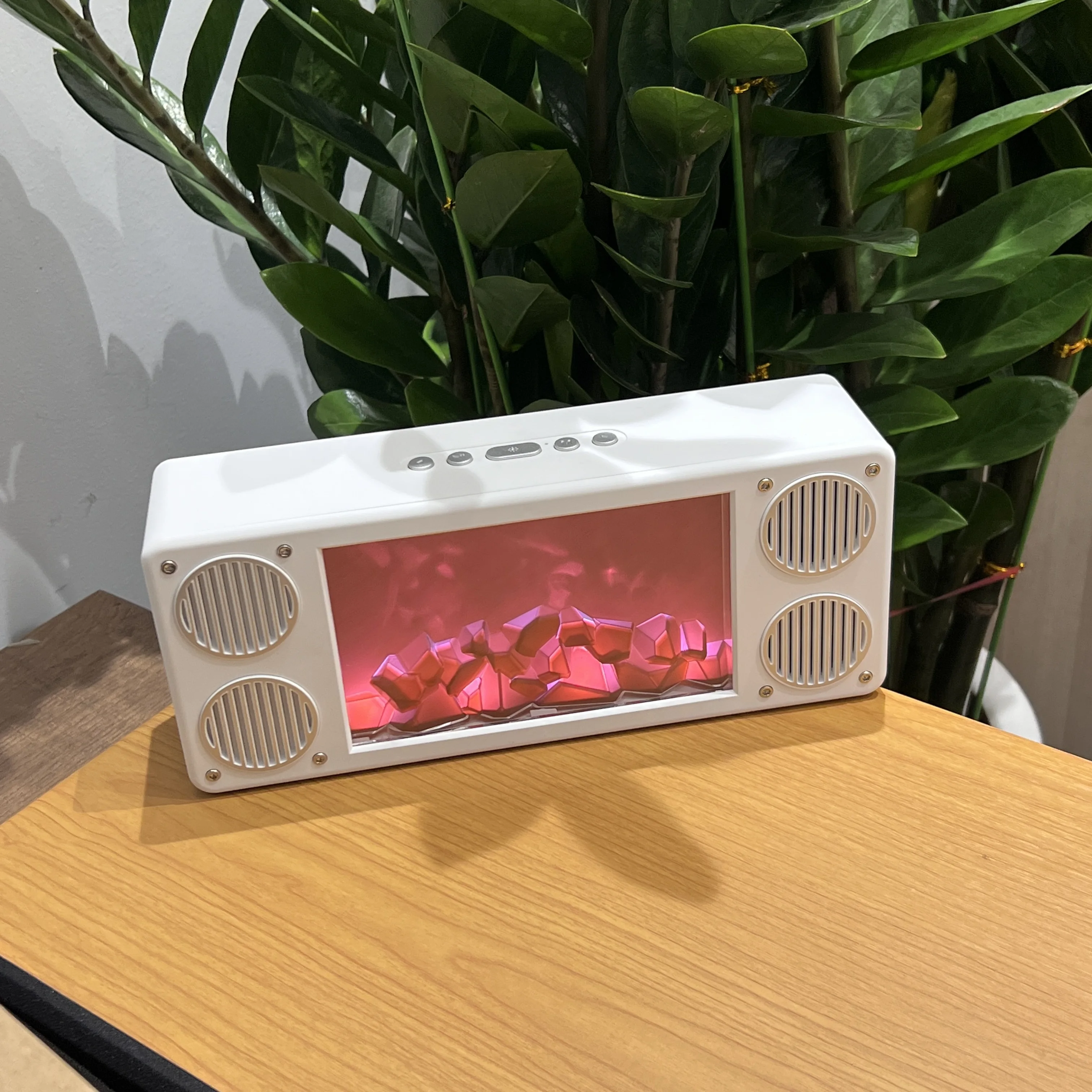 

Креативная лампа с имитацией пламени, беспроводные Bluetooth аудиоколонки, высококачественный домашний сабвуфер, высококачественный компьютер, супер бас, подарок