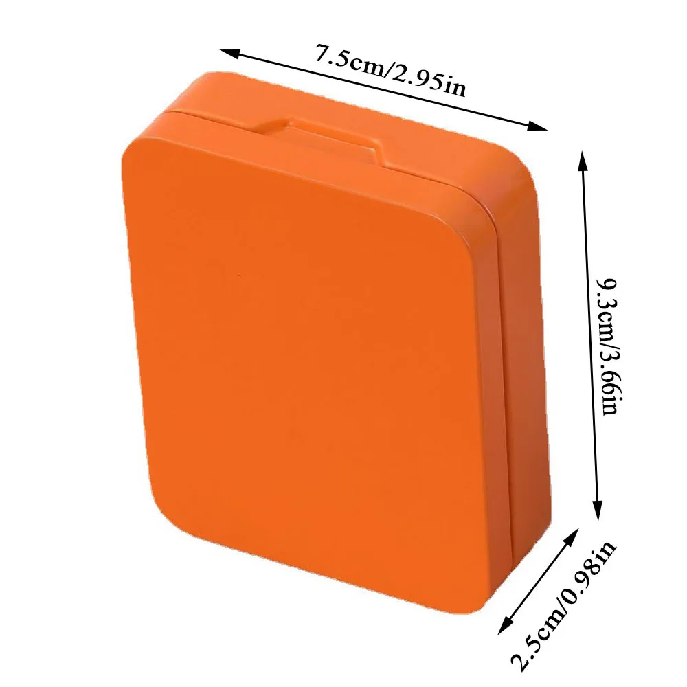 Portable Candy Card Storage Tin Can Metal Storage Box White Tea Box Packing Box Multifunctional Mini Durable Dustproof