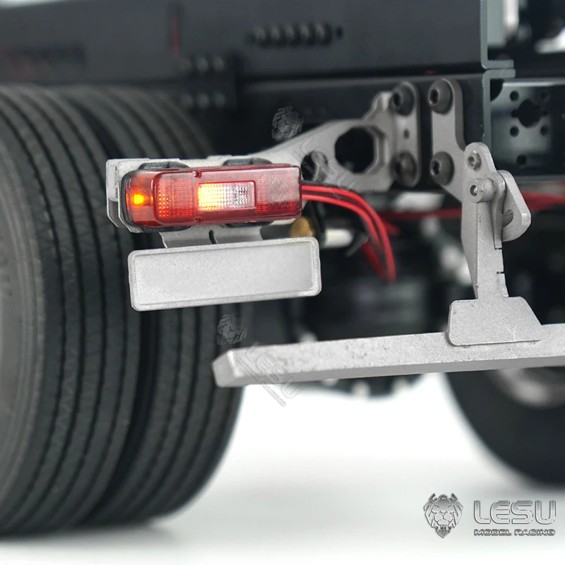 

Plastic Taillight Led For 1/14 LESU RC Flatbed Tractor Truck Model Tamiyay Outdoor Toys TH19608