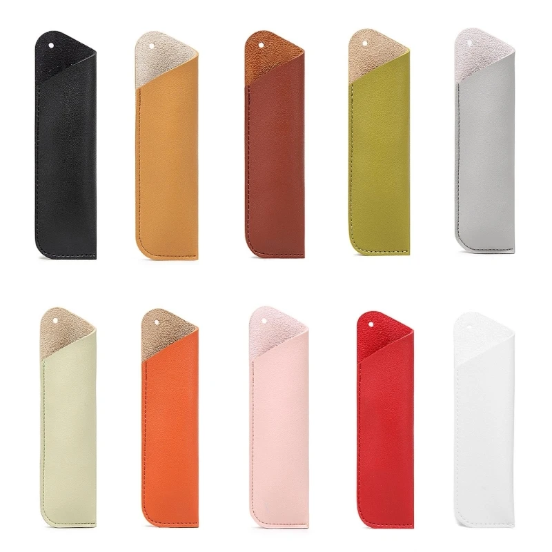 Pen Case Protect Pen Protective Sleeve for Ballpoint Pen Pencil PU Pen Holder Y9RF