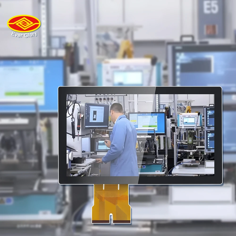 

15.6 Inch 16:9 High Brightness Waterproof Anti-Glare HMI Capacitive Touch Screen Panel Industrial Optical Bonding LCD Module