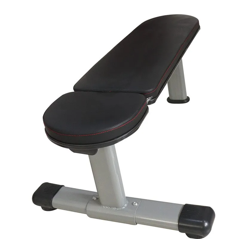 Commercial Home Gym Foldable Training Bench Comfortable Seat Flat Dumbbell Benches Racks Custom Color Modern