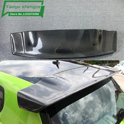 VOTEX style Scirocco Carbon Fiber Rear roof Lip Wing spoiler For Volkswagen VW Scirocco R 2010~2014