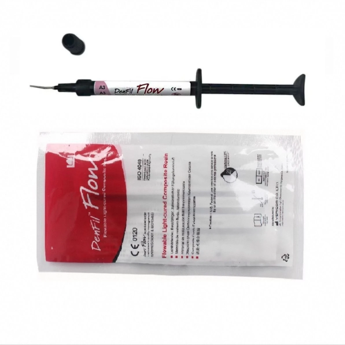 Dental Denfil Light Cured Composite Resin Fluid/Solid Resin Dental Filling Repairing Resin Materials Dental Laboratory Materials view 2