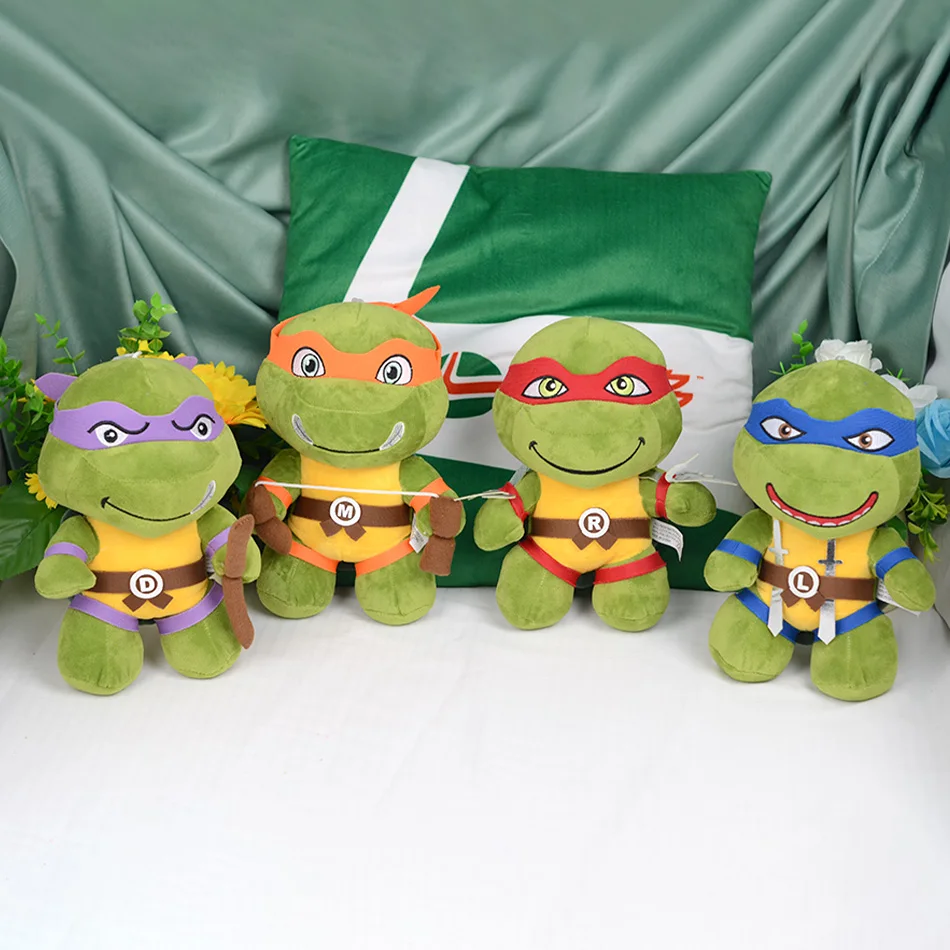 2026 New Hot Teenage Mutant-Ninja Turtles plush doll keychain