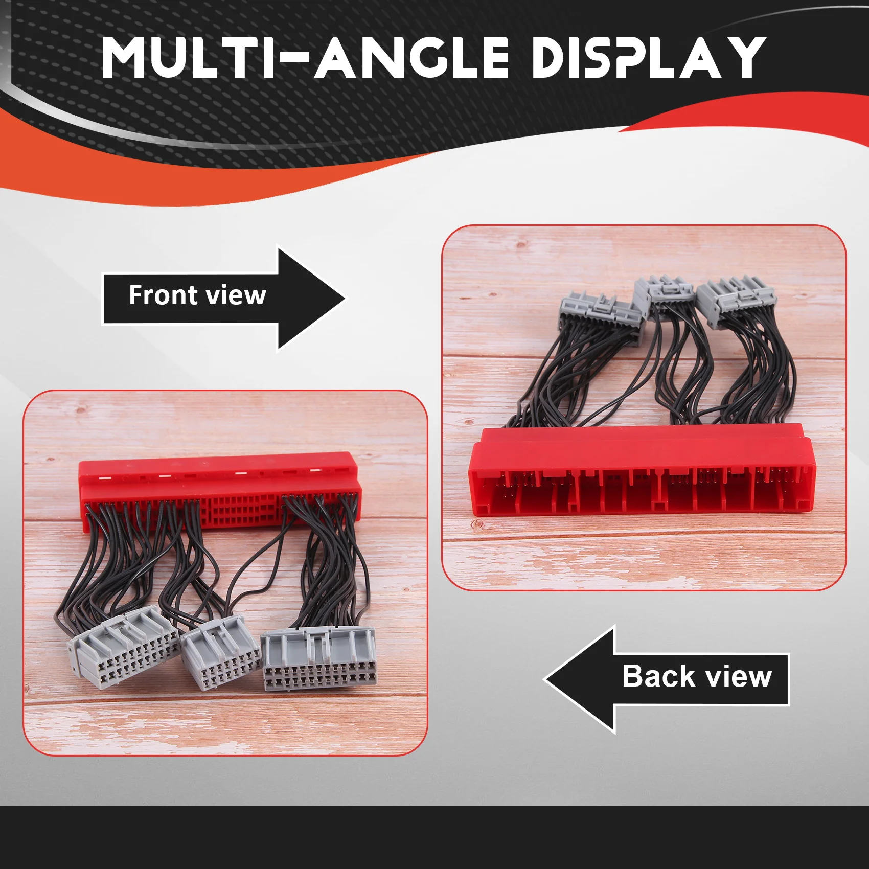 Cablaggio ECU di conversione OBD di qualità superiore, per Honda Civic Acura Cablaggio da OBD2A a OBD1 Cablaggio di conversione ponticello ECU ingegnoso