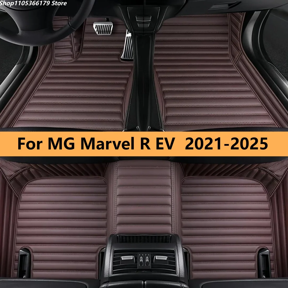 

Car Floor Mats For MG Marvel R EV 2021 2022 2023 2024 2025 Car Foot Matts Rugs Vehicle Front Rear Row Full Set Carpet Pads