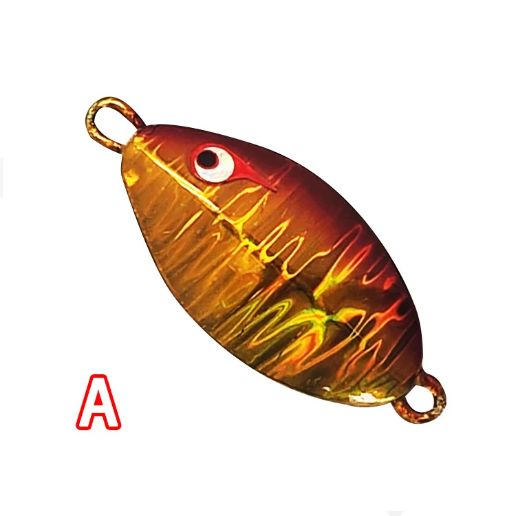 2026  Tungsten Alloy Artificial Hard Bait Fast Sinking Bionic Lure Fishing Saltwater Fish Sea Boat Without Hooks Luminous Design