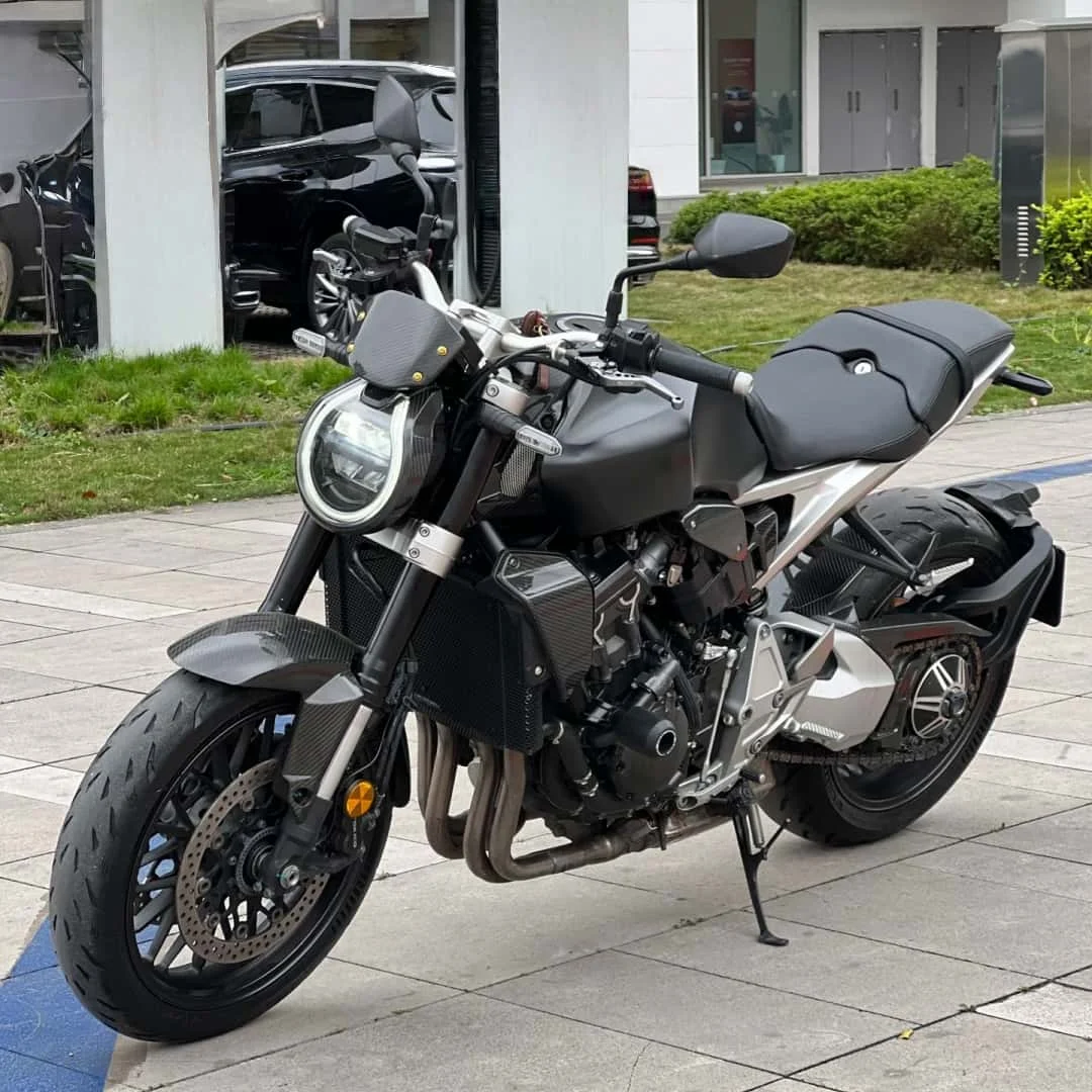 For Honda CB1000R CB1000R 2021 2022 2023 2024 100% Carbon Fiber Motorcycle Outer Radiater Covers Side Panels Water Tank Guard