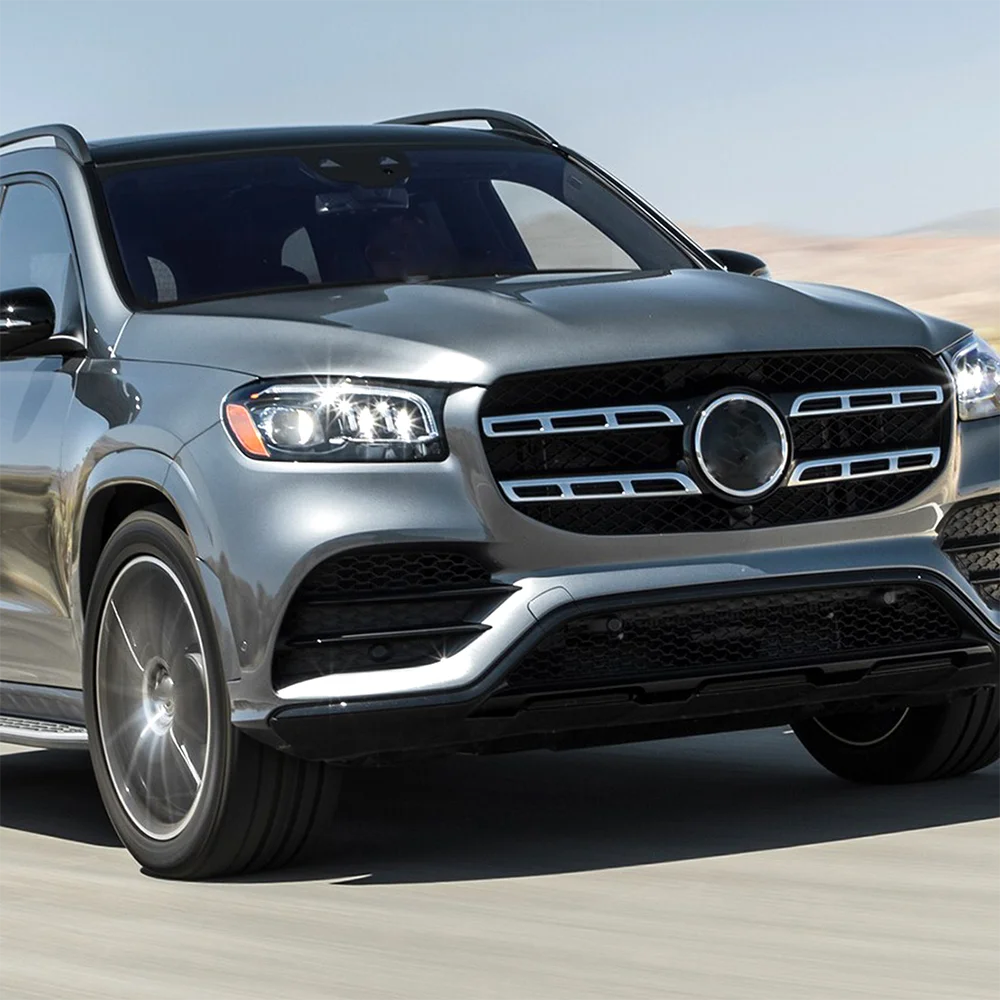 

НОВИНКА для Mercedes GLS CLASS, американская версия 2020 2021 2022 2023 НОВАЯ 2 шт., фара DRL, дневные ходовые огни, чип-плата
