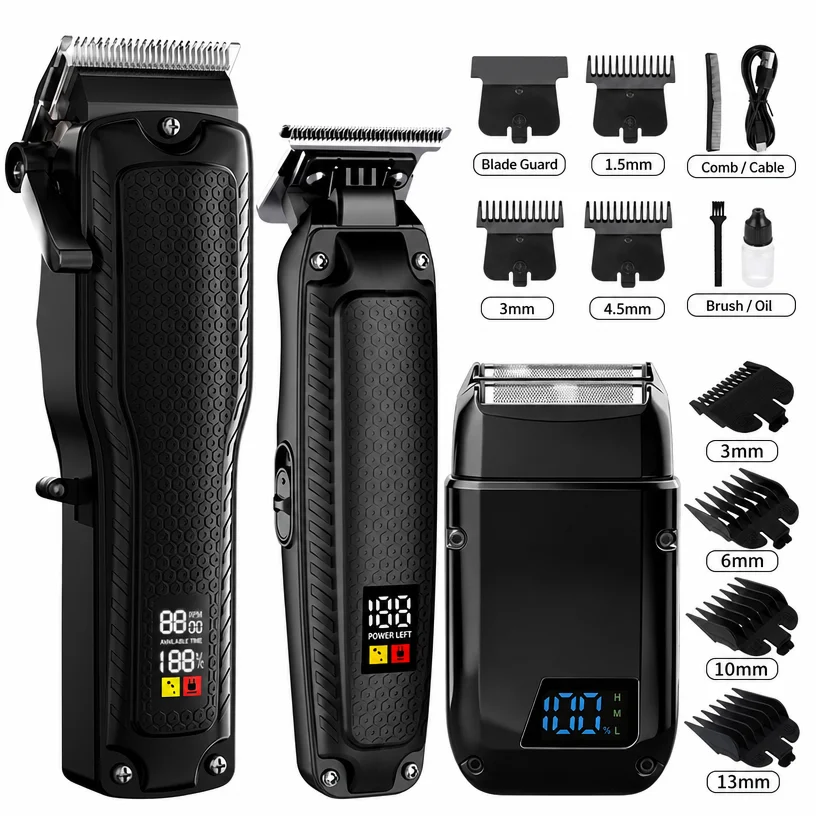 Professional men's hair clippe - Beard Trimmer recension och pris