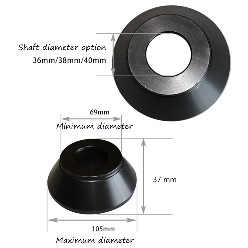 Best Selling Balancer Adapter Steel Cone # 3 For Tire Repair Machine Accessories