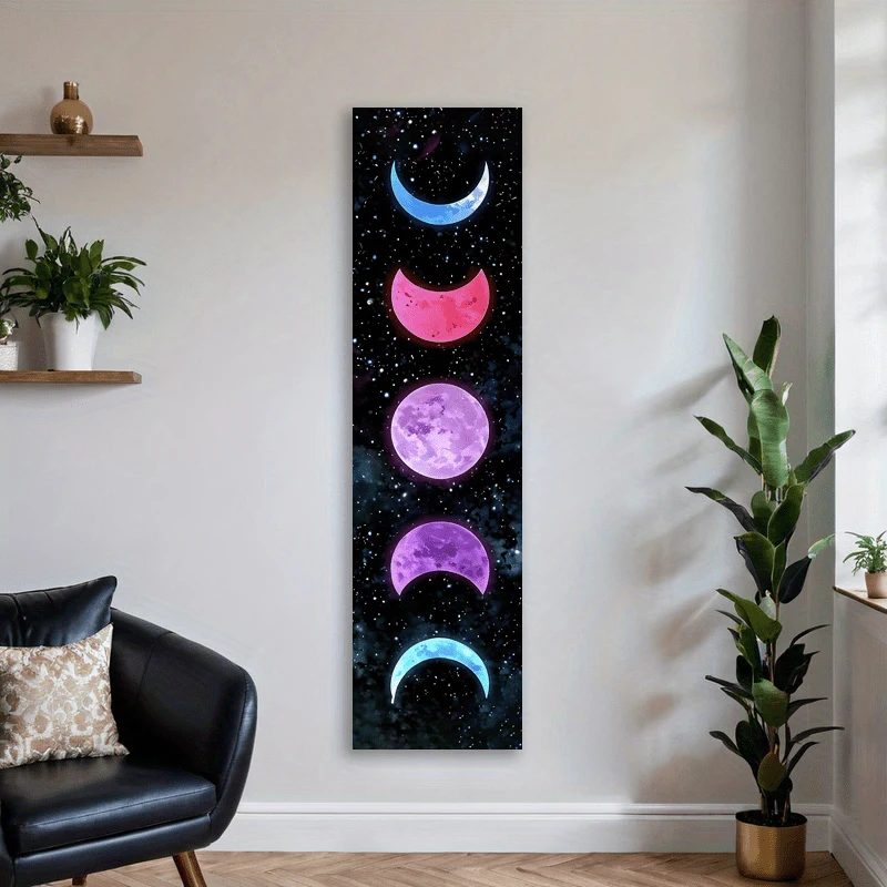 Tapestry Wall Hanging Large Wall Tapestry Vintage Moon Phase Astrological Style Home Decor For Bedrooms And Living Rooms