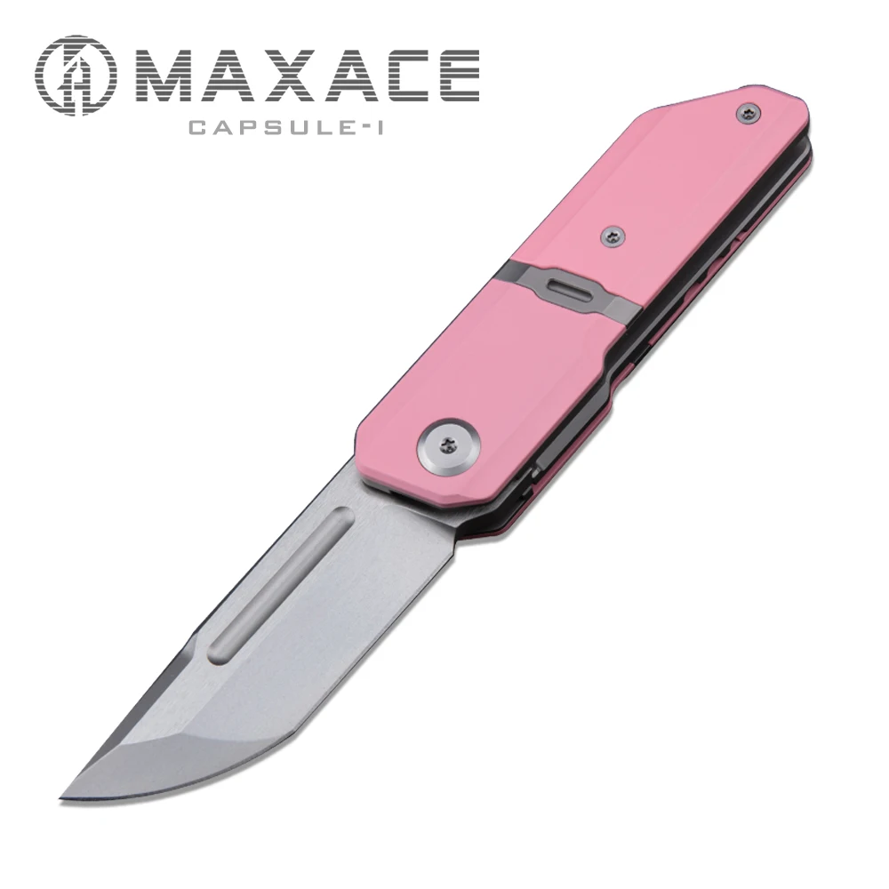 Maxace Capsule-I Folding knife pocket knife camping portable outdoor fruit knife Survival Self-defense Collection And Gift